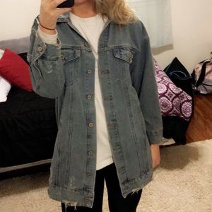 Windsor oversized denim jacket